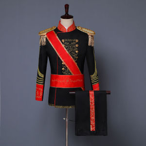 男士民国风军阀大帅年会演出服话剧小品相声影楼拍戏艺考古装礼服