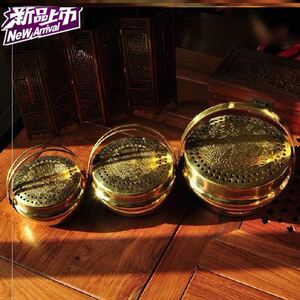 燃烧发热圆形家居手提冬日房间单人室内燃料家用老式煤球暖手炉