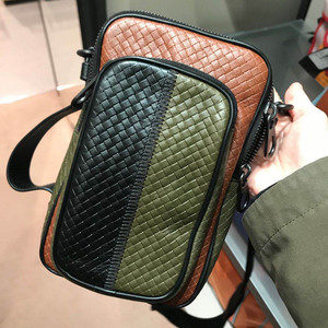 bv包男编织拼色