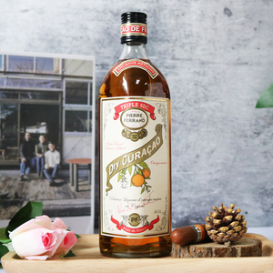 法国原装进口皮埃尔费朗库拉索酒 ferrand dry curacao 瓶装洋酒