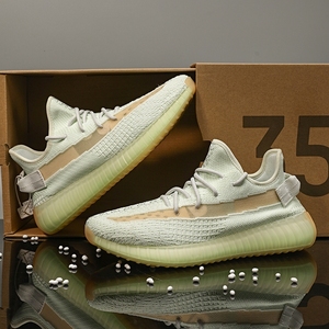 椰子布丁2021春秋350v2正品时尚软底运动鞋情侣潮