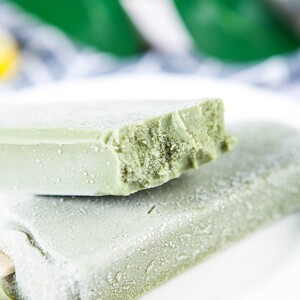 40支蒙牛绿色心情绿莎莎绿豆沙口味低糖木糖醇雪糕冰棍冰淇淋70g