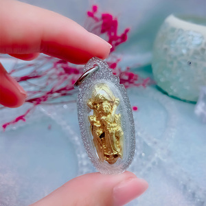 泰国佛牌真品 龙婆绝 2552蜜蜂吊坠 巴拉吉 艺铉佛尚 行走佛 燕通