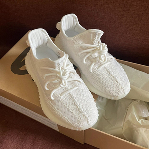 yeezy椰子鞋350白冰淇淋正品官方旗舰店官网男鞋满天星夏季运动鞋