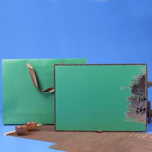 南京雨花茶茶叶包装盒空礼盒高档一斤装茶包装礼盒装空盒 锦尚之礼