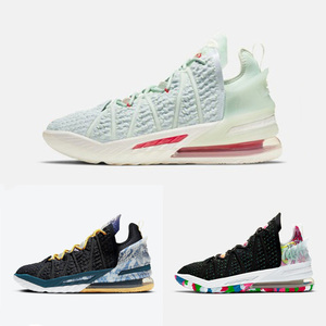 詹姆斯18篮球鞋女17代low学生16爱耐克15使节12勒布朗11lbj学生aj