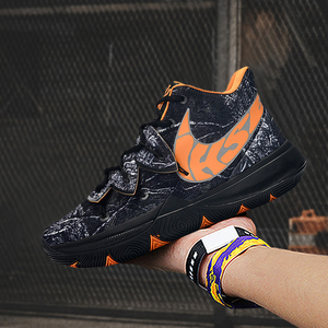 官网正品欧文5代毒液正版s2莆田夏季运动鞋黑橙运动鞋限量款男鞋