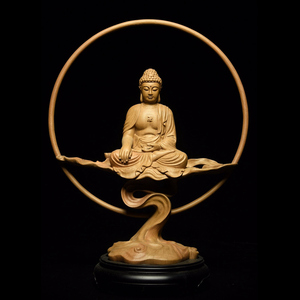 大日如来佛木雕