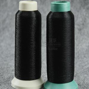 黑线十字绣线蜡丝线专用常用手缝冰丝线 黑色线鱼丝线锁边机撬