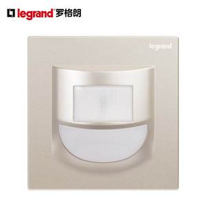 罗格朗(LEGRAND)电工电料地脚灯面板仕典米兰金色带感应壁脚指