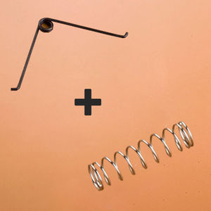 羊毛剪刀弹簧修枝剪花剪宠物剪园艺c老式剪刀v型卷皮弹簧配件