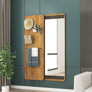 暗藏式镜子可遮挡隐形推拉隐藏壁挂式穿衣镜家用贴墙可折叠全身镜