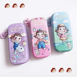 可爱不二家笔袋女孩小学生大容量好看潮流多功能化妆包文具盒两层