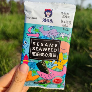 00andyinchina2014淘宝潘多乐海苔旗舰店芝麻夹心海苔罐装烤海苔