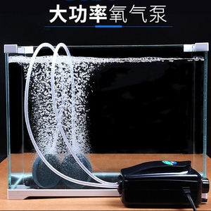养金鱼的氧气泵音养鱼氧气泵鱼缸增氧机打氧机小型家用制加充氧泵