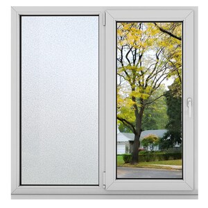 静电磨砂玻璃贴纸浴室卫生间透光不透明玻璃贴膜隐私窗户纸窗花贴