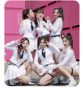 出租创造营2020主题制服同款训练服白色毕业季女团演出服
