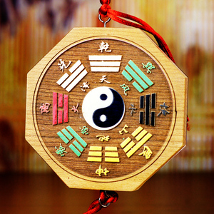 心雨123124235淘宝天然葫芦五帝钱三帝钱八卦葫芦桃木挂件开口葫芦