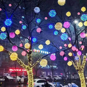 led防水藤球灯满天星庭院装饰户外景观灯球挂树上的彩灯装饰灯