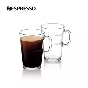 NESPRESSO View系列马克杯组 钢化玻璃咖啡杯270ml