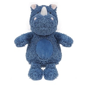 amorhome毛绒玩具犀牛公仔推车书包挂件