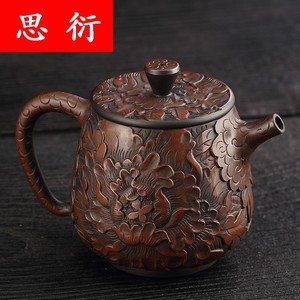 云南建水紫陶茶壶纯手工名家