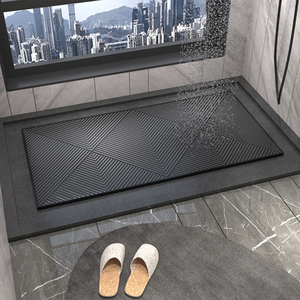 浴室脚踏石通体20mm淋浴房垫脚石板卫生间瓷砖室内板岩防滑的地砖