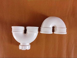 u型存水弯 排水管 50u弯 存水u弯 180度配件弯头pvc