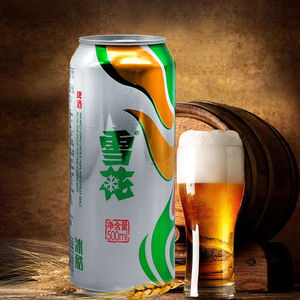 老雪花啤酒罐装雪花冰酷10度 500ml*9罐小麦听啤整箱特价