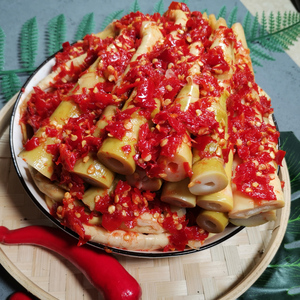 贵州黔东南黎平特产农家自制酸笋嫩笋酸辣味香辣特色开胃即食小吃