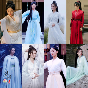 影视古装且听凤鸣同款古装凤舞同款古装汉服女仙女服侠女服演出服