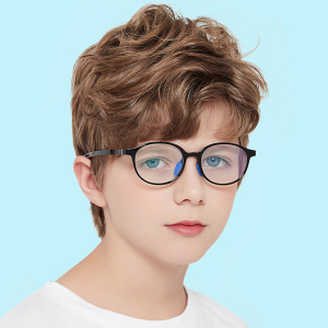 儿童防蓝光眼镜学生近视超轻小孩护眼配镜远视防滑运动框架男女