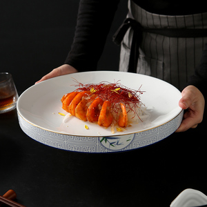 餐厅摆盘餐具中式