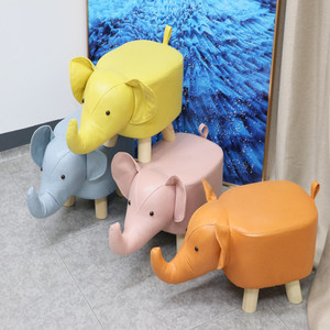 亮面小象凳卡通凳动物凳萌宠凳家用儿童凳礼品凳换鞋凳矮凳小凳子