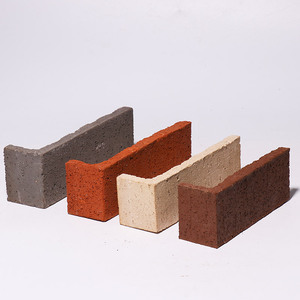 宜兴厂家专用配套劈开砖角砖阳角砖七字砖文化砖外墙砖红砖转角