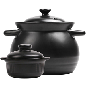 陶瓷炖锅砂锅煲汤锅瓦罐家用明火耐高温汤煲煨汤罐瓦煲耐热熬汤