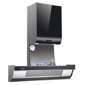 荣星yzb398g家用低吸油烟机纳米智能触控厨房大吸力侧吸式