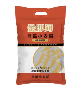 金沙河 高筋小麦粉2.5kg面条馒头包子饺子花卷馒头面粉