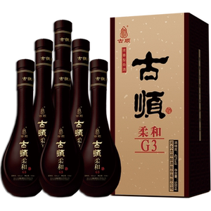 古顺 柔和g3系类 42度500ml*6瓶整箱装浓香型白酒河北邢台特产