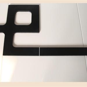 新 中式平板7字线l型线条装饰 条石塑悬吊式天花板仿实木 门套 线
