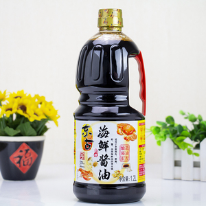 东古海鲜酱油1.2l装家用商用酿造酱油凉拌炒菜蕉料