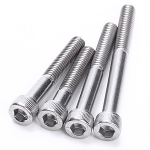 m4m5m6m8m10m12mm半牙内六角螺丝304不锈钢半丝螺栓螺钉加长螺杆