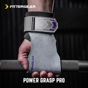 FitterGear助力带握力带硬拉引体向上男女护掌健身手套护腕借力带