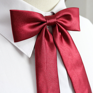 女士免打领结飘带