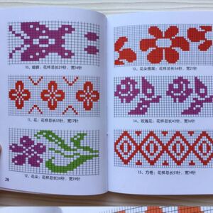 手工打毛线鞋钩拖鞋织棉鞋勾鞋子花样教程书编织针织毛线鞋图