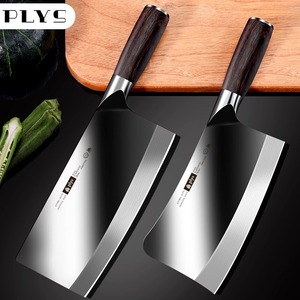 德国9CR不锈钢菜刀家用锋利刀具厨房切片刀砍骨刀碳钢斩切两用刀