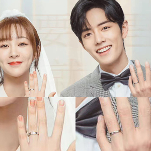 余生请多指教杨紫肖战同款林之校顾魏情侣戒指2022年新款潮纯银