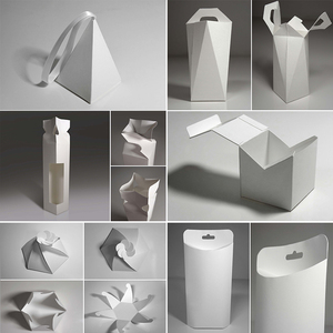 sl-03异形纸盒纸袋包装盒子平面展开图结构刀模线ai矢量设计素材