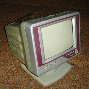 【小辣】怀旧迷你黑白5寸电视机收藏 老电器收藏