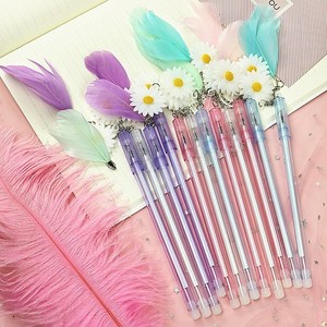 流沙摩可擦中性笔仙女少女心吊坠磨易擦笔女孩子卡通可爱超萌038